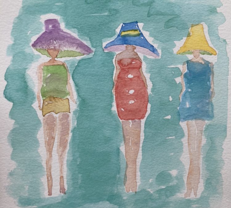 As aquarelas de Viviane Abdul Ahad